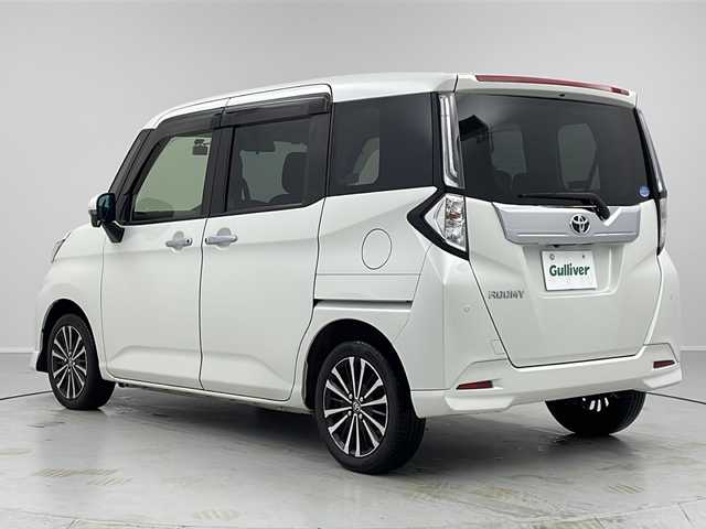 トヨタ ルーミー カスタムG－T 茨城県 2021(令3)年 3.5万km パールホワイトⅢ 純正９型ナビ　フルセグＴＶ　Ｂｌｕｅｔｏｏｔｈ　全方位カメラ　コーナーセンサー　レーダークルーズコントロール　レーンキープアシスト　ＬＥＤヘッドランプ　シートヒーター　ドライブレコーダー　ＥＴＣ