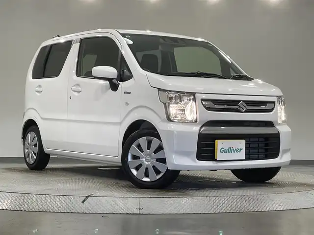 スズキ ワゴンＲ HYBRID FX－S 愛知県 2024(令6)年 0.1千km スペリアホワイト ワンオーナー/純正メモリナビ（KXM-E508W2)/・AM/FM/CD/DVD/Bluetooth/衝突軽減ブレーキ/レーンキープアシスト/追従付きクルーズコントロール/シートヒーター（D席）/オートエアコン/オートライト/プッシュスタートボタン/スマートキー/スペアキー/純正フロアマット/保証書/取扱説明書