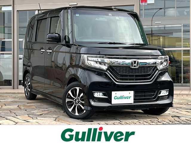 ホンダ Ｎ ＢＯＸ カスタム G L ホンダセンシング 静岡県 2017(平29)年 9.1万km クリスタルブラックパール 社外メモリナビ/・CD/・DVD/・フルセグＴＶ/・Bluetooth/・AM/・FM/主要装備/・衝突軽減/・レーンキープ/・追従クルコン/・バックカメラ/・ビルトインＥＴＣ/・ドラレコ前後/・ステリモ/・純正アルミホイール/・純正フロアマット/・キセノンヘッドライト/・オートライト/・オートハイビーム/・フォグランプ/・スマートキー/・プッシュスタート