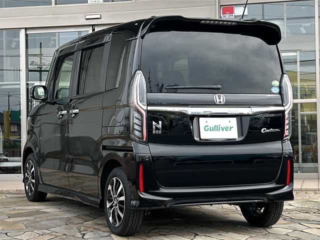 ホンダ Ｎ ＢＯＸ カスタム G L ホンダセンシング 静岡県 2017(平29)年 9.1万km クリスタルブラックパール 社外メモリナビ/・CD/・DVD/・フルセグＴＶ/・Bluetooth/・AM/・FM/主要装備/・衝突軽減/・レーンキープ/・追従クルコン/・バックカメラ/・ビルトインＥＴＣ/・ドラレコ前後/・ステリモ/・純正アルミホイール/・純正フロアマット/・キセノンヘッドライト/・オートライト/・オートハイビーム/・フォグランプ/・スマートキー/・プッシュスタート