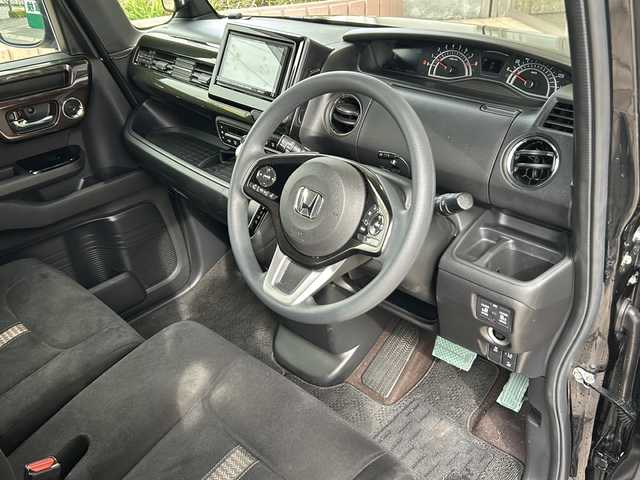 ホンダ Ｎ ＢＯＸ カスタム G L ホンダセンシング 静岡県 2017(平29)年 9.1万km クリスタルブラックパール 社外メモリナビ/・CD/・DVD/・フルセグＴＶ/・Bluetooth/・AM/・FM/主要装備/・衝突軽減/・レーンキープ/・追従クルコン/・バックカメラ/・ビルトインＥＴＣ/・ドラレコ前後/・ステリモ/・純正アルミホイール/・純正フロアマット/・キセノンヘッドライト/・オートライト/・オートハイビーム/・フォグランプ/・スマートキー/・プッシュスタート