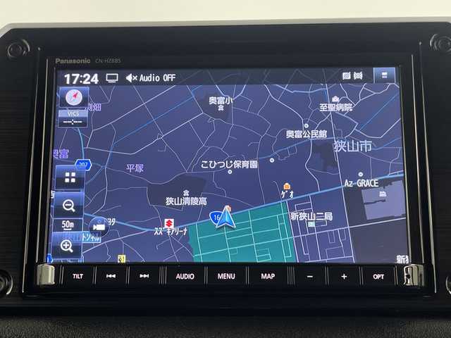 スズキ ジムニー XC 埼玉県 2023(令5)年 1.1万km キネティックイエロー/ブラックトップ2トーン 純正8インチナビ/　(Bluetooth/USB/iPod/CD/DVD/FM/AM)/フルセグテレビ/バックカメラ/ビルトインETC2.0/純正ナビ連動前後ドライブレコーダー/クルーズコントロール/衝突被害軽減ブレーキ/車線逸脱警報/シートヒーター/ヒーテッドドアミラー/オートLEDライト/純正16インチアルミホイール