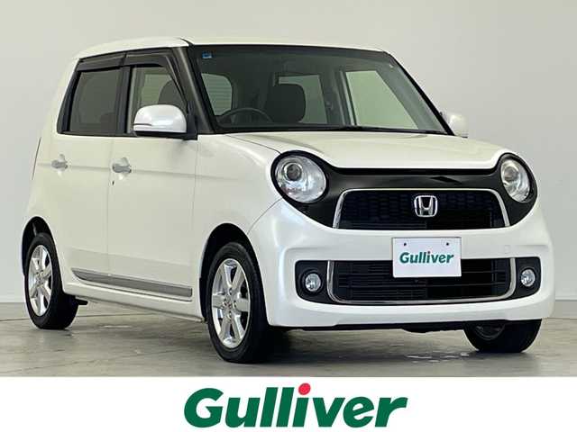 ホンダ Ｎ ＯＮＥ プレミアム Lパッケージ 岐阜県 2013(平25)年 5.5万km プレミアムホワイトパール 社外7インチメモリナビ/フルセグ/BT/DVD/純正14インチAW/LEDオートライト/フォグランプ/社外フロアマット/サイドバイザー/ブッシュスタート/アイドリングストップ/電格ミラー/ベンチシート/スマートキー/スペアキー