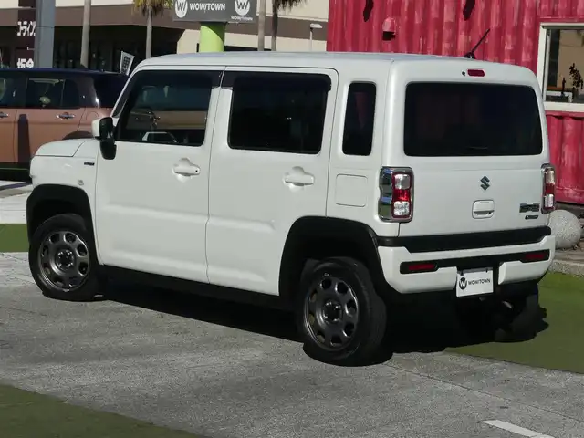 スズキ ハスラー HYBRID G 千葉県 2022(令4)年 6.2万km ピュアホワイトP スズキセーフティサポート/アイドリングストップ/社外SDナビ/ワンセグTV/【CD再生機能】/バックカメラ/前席シートヒーター/ETC/LEDヘッドライト/リアコーナーセンサー/サイド/カーテンエアバッグ/携帯リモコン