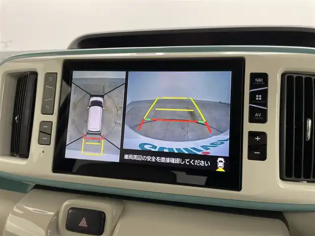 ダイハツ ムーヴ キャンバス G メイクアップ リミテッド　SAⅢ 岡山県 2019(平31)年 8.5万km パールホワイトⅢ/ファインミントメタリック 2トーン 純正８インチナビ　(NSZP-X69D)/全方位カメラ　/純正ＬＥＤヘッドライト　/フルセグＴＶ　/Ｂｌｕｅｔｏｏｔｈ　/オートハイビーム　/スマートキー　/ＣＤ／ＤＶＤ再生/アイドリングストップ　/ミュージックサーバー　/フォグランプ/禁煙車