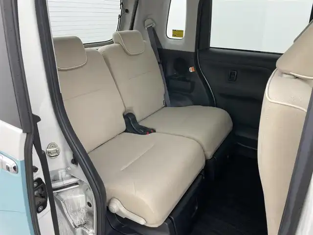 ダイハツ ムーヴ キャンバス G メイクアップ リミテッド　SAⅢ 岡山県 2019(平31)年 8.5万km パールホワイトⅢ/ファインミントメタリック 2トーン 純正８インチナビ　(NSZP-X69D)/全方位カメラ　/純正ＬＥＤヘッドライト　/フルセグＴＶ　/Ｂｌｕｅｔｏｏｔｈ　/オートハイビーム　/スマートキー　/ＣＤ／ＤＶＤ再生/アイドリングストップ　/ミュージックサーバー　/フォグランプ/禁煙車