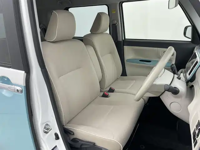 ダイハツ ムーヴ キャンバス G メイクアップ リミテッド　SAⅢ 岡山県 2019(平31)年 8.5万km パールホワイトⅢ/ファインミントメタリック 2トーン 純正８インチナビ　(NSZP-X69D)/全方位カメラ　/純正ＬＥＤヘッドライト　/フルセグＴＶ　/Ｂｌｕｅｔｏｏｔｈ　/オートハイビーム　/スマートキー　/ＣＤ／ＤＶＤ再生/アイドリングストップ　/ミュージックサーバー　/フォグランプ/禁煙車