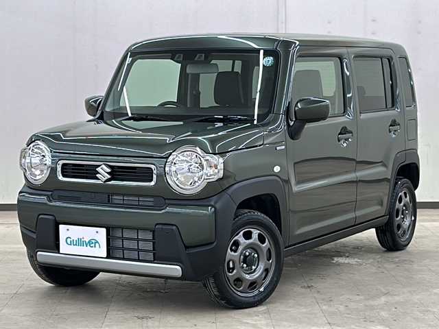 スズキ ハスラー HYBRID G 岐阜県 2024(令6)年 0.1万km クールカーキPM /4WD//スマートキー//プッシュスタート//オートエアコン//アイドリングストップ//アダプティブクルーズコントロール//寒冷地仕様//純正フロアマット//コーナーセンサー//衝突被害軽減ブレーキ//ヘッドライトレベライザー//オートライト//ステアリングスイッチ//シートヒーター(前席)//ヒルディセントコントロール