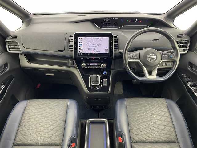 日産 セレナ e-パワー オーテック セーフティPKG 埼玉県 2020(令2)年 2.5万km 青Ⅱ 純正SD10インチナビ/CD DVD BT フルセグTV/アラウンドビューカメラ/純正フリップダウンモニター/衝突軽減ブレーキ/プロパイロット/インテリジェントパーキングアシスト/ブラインドスポットモニター/踏み間違い防止/オーテック専用シート/シートヒーター/ステアリングヒーター/両側パワースライドドア/スマートキー/LEDオートライト/ETC