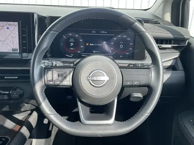 日産 オーラ G レザーエディション 滋賀県 2021(令3)年 3万km ブリリアントシルバー 純正8型ナビ（フルセグ/BT/CD/DVD)/アラウンドビューモニター/革巻きステアリング/ステアリングリモコン/ETC/スマートルームミラー/前後ドライブレコーダー/オートブレーキホールド/オートマチックハイビーム/LEDヘッドライト/フォグライト/エマージェンシーブレーキ/後側方支援/駐車支援/プッシュスタート/スマートキー