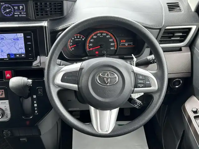 トヨタ ルーミー G－T 千葉県 2017(平29)年 6.4万km パールホワイトⅢ スマートアシストII/・衝突軽減ブレーキ/・車線逸脱警報/社外SDナビ【AVN-D7W】/・CD/DVD/MSV/Bluetooth/フルセグTV/社外後席ヘッドレストモニター【TVM-PW900】/両後パワースライドドア/クルーズコントロール/スマートキー/コーナーセンサー/社外ドライブレコーダー/ETC/アイドリングストップ/ヘッドライトレベライザー