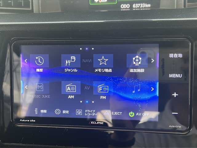 トヨタ ルーミー G－T 石川県 2017(平29)年 6.4万km パールホワイトⅢ 社外SDナビ【AVN-D7W】/【CD/DVD/MSV/Bluetooth/フルセグTV】/社外後席ヘッドレストモニター【TVM-PW900】/両側パワースライドドア/社外前方ドライブレコーダー/ETC/クルーズコントロール/後方コーナーセンサー/プッシュスタート/オートライト/純正フロアマット/純正アルミホイール/アイドリングストップ/横滑り防止装置/衝突被害軽減システム