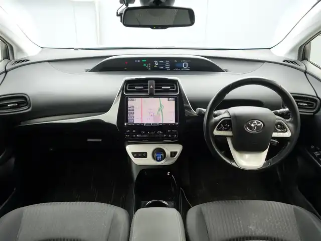 トヨタ プリウス Sセーフティプラス 静岡県 2018(平30)年 15.8万km スティールブロンドM ワンオーナー/禁煙車/ETC/前方ドライブレコーダー/　(DRV-320)/バックカメラ/トヨタセーフティセンス/　・プリクラッシュセーフティ/　・レーンディパーチャーアラート/　・レーダークルーズコントロール/　・インテリジェントクリアランスソナー/　・オートマチックハイビーム/純正フロアマット/純正ドアバイザー