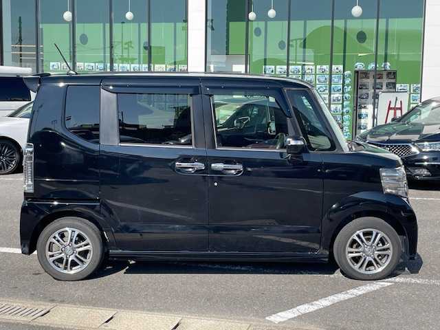 ホンダ Ｎ ＢＯＸ カスタム G Lパッケージ 長崎県 2016(平28)年 2.2万km クリスタルブラックパール 純正オーディオ/CD/AM/FM/ワンセグTV/バックカメラ/左側パワースライドドア/ステアリングスイッチ/純正14インチAW/LEDヘッドライト/オートライト/ビルトインETC