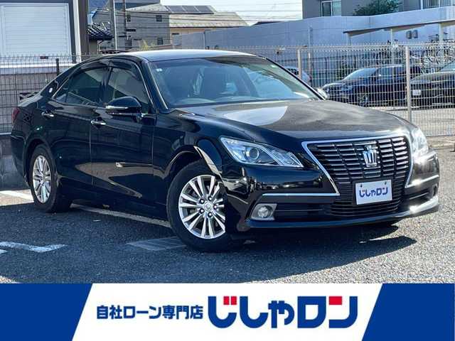 トヨタ クラウン ロイヤル ロイヤルサルーン 埼玉県 2014(平26)年 14.5万km ブラック (株)IDOMが運営する【じしゃロン川越店】の自社ローン対象車両になります。こちらは現金ご利用時の価格です。自社ローンご希望の方は別途その旨お申付け下さい。/純正HDDナビ/フルセグ/Bluetooth/CD/DVD/AM/FM/バックカメラ/クルーズコントロール/左右パワーシート/純正１６インチアルミホイール/HIDオートライト/フォグ/ビルトインETC/電動リアシェード/ステアリングリモコン/ドアバイザー/サイド＆カーテンエアバッグ/車両取扱説明書/ナビ取扱説明書