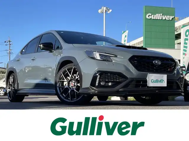 スバル ＷＲＸ Ｓ４ STIスポーツR 愛知県 2024(令6)年 1.5万km グレー ５００台限定　/メーカー純正ナビ　/ハーマンカードン/Ｂカメラ　/ＢＴ　/ＤＴＶ　/全席シートヒーター　/前席専用レカロシート/ブラインドスポットモニター/ＡＷＤ　/全周囲モニター　/レーダークルーズコントロール　/ＥＴＣ2.0/ステアリングスイッチ　/シートメモリー/プリテンショナー&フォースリミッター付フロント3点式ELRシートベルト/STI製フレキシブルパフォーマンスホイール/本革巻ステアリングホイール/スバルパフォーマンストランスミッションフルードクーラー