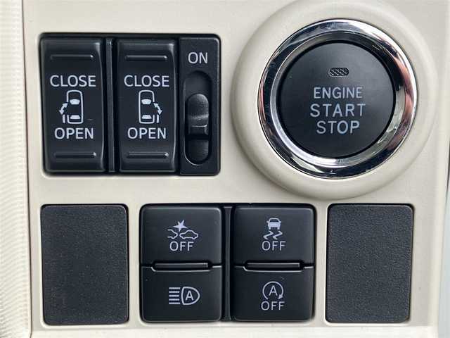 ダイハツ ムーヴ キャンバス G メイクアップ リミテッド　SAⅢ 道南・函館 2019(平31)年 4.8万km パールホワイトⅢ/ファインミントメタリック 2トーン /純正ナビ//フルセグTV//エンジンスターター//ドライブレコーダー//全周囲カメラ//両側パワースライドドア//衝突軽減システム//オートマチックハイビーム//LEDヘッドライト//オートライト//スマートキー//エンジンプッシュスタート