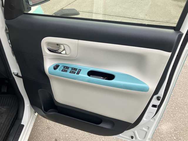 ダイハツ ムーヴ キャンバス G メイクアップ リミテッド　SAⅢ 道南・函館 2019(平31)年 4.8万km パールホワイトⅢ/ファインミントメタリック 2トーン /純正ナビ//フルセグTV//エンジンスターター//ドライブレコーダー//全周囲カメラ//両側パワースライドドア//衝突軽減システム//オートマチックハイビーム//LEDヘッドライト//オートライト//スマートキー//エンジンプッシュスタート