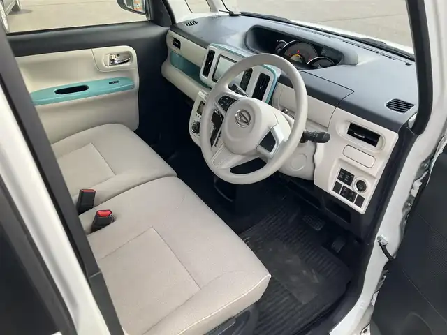 ダイハツ ムーヴ キャンバス G メイクアップ リミテッド　SAⅢ 道南・函館 2019(平31)年 4.8万km パールホワイトⅢ/ファインミントメタリック 2トーン /純正ナビ//フルセグTV//エンジンスターター//ドライブレコーダー//全周囲カメラ//両側パワースライドドア//衝突軽減システム//オートマチックハイビーム//LEDヘッドライト//オートライト//スマートキー//エンジンプッシュスタート