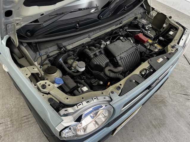 スズキ ハスラー HYBRID G 滋賀県 2022(令4)年 3.5万km オフブルーM 社外ナビ/Bluetooth.AM.FM/ETC/前後ドライブレコーダー/前席シートヒーター/レーダークルーズコントロール/バックカメラ/オートハイビーム/レーンキープアシスト/バックソナー/プッシュスタート/純正フロアマット/アイドリングストップ/オートライト/スマートキー