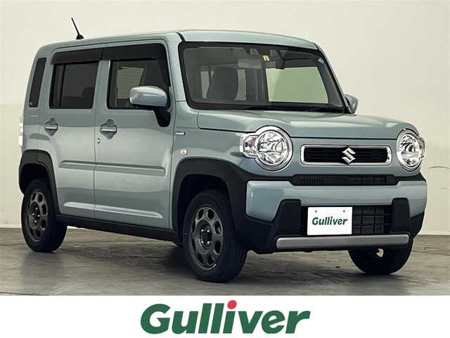 スズキ ハスラー HYBRID G 滋賀県 2022(令4)年 3.5万km オフブルーM 社外ナビ/Bluetooth.AM.FM/ETC/前後ドライブレコーダー/前席シートヒーター/レーダークルーズコントロール/バックカメラ/オートハイビーム/レーンキープアシスト/バックソナー/プッシュスタート/純正フロアマット/アイドリングストップ/オートライト/スマートキー