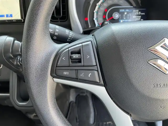 スズキ ハスラー HYBRID G 滋賀県 2022(令4)年 3.5万km オフブルーM 社外ナビ/Bluetooth.AM.FM/ETC/前後ドライブレコーダー/前席シートヒーター/レーダークルーズコントロール/バックカメラ/オートハイビーム/レーンキープアシスト/バックソナー/プッシュスタート/純正フロアマット/アイドリングストップ/オートライト/スマートキー