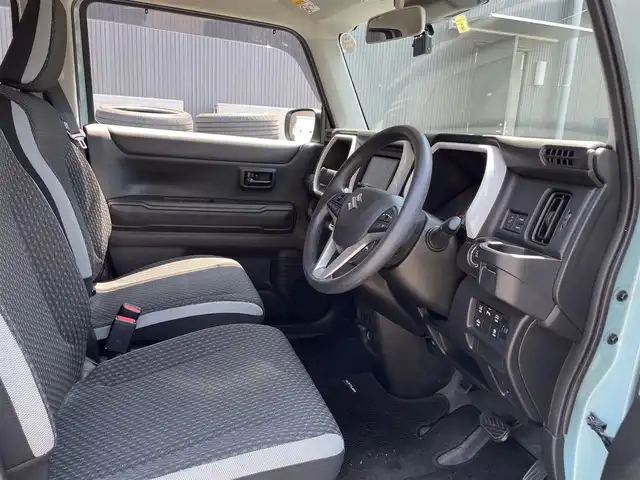 スズキ ハスラー HYBRID G 滋賀県 2022(令4)年 3.5万km オフブルーM 社外ナビ/Bluetooth.AM.FM/ETC/前後ドライブレコーダー/前席シートヒーター/レーダークルーズコントロール/バックカメラ/オートハイビーム/レーンキープアシスト/バックソナー/プッシュスタート/純正フロアマット/アイドリングストップ/オートライト/スマートキー