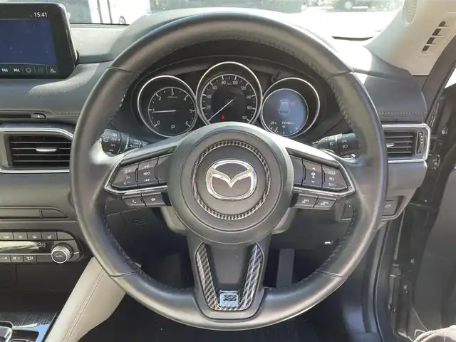 マツダ ＣＸ－５ XD Lパッケージ 滋賀県 2020(令2)年 7.5万km マシーングレープレミアムM 禁煙車/純正ナビ/（CD/DVD/Bluetooth/フルセグTV）/全方位カメラ/前後ドライブレコーダー/ETC/衝突被害軽減ブレーキ/車間認知支援システム/レーンキープアシストシステム/ブラインドスポットモニター/交通標識認識システム/ドライバーアテンションアラート/レザーシート/前席シートヒーター/前席パワーシート/革巻きステアリング/追従型クルーズコントロール/ステアリングヒーター/パドルシフト/ステアリングリモコン/電動パーキングブレーキ/オートホールドブレーキ/LEDヘッドライト/フォグランプ/オートヘッドライト/純正フロアマット/純正アルミホイール/オートリトラーミラー