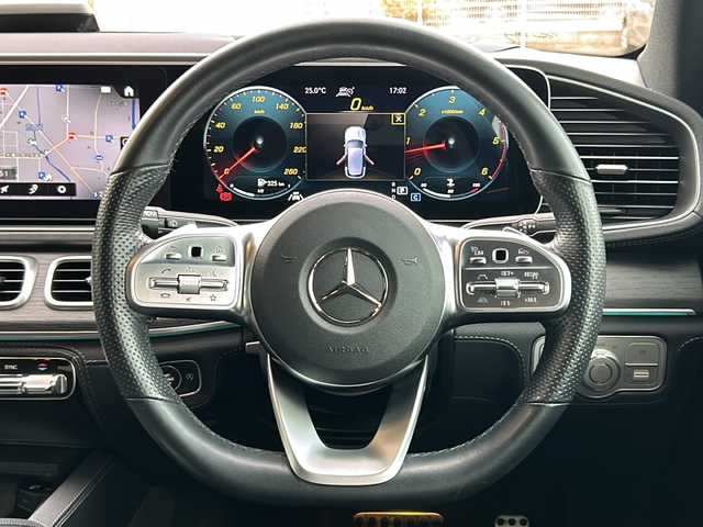 メルセデス・ベンツ ＧＬＥ４００ｄ 4MATIC スポーツ 岐阜県 2021(令3)年 4.2万km ダイヤモンドホワイト /12.3インチMBUXナビ(フルセグTV/BT/USB)//OP パノラミックスライディングルーフ//AMGライン/(マルチビームLEDヘッドライト)/(アダプティブハイビームアシスト+)/(AMGスタイリングPkg/AMG20インチAW)/(AMGスポーツステアリング)//レザーエクスクルーシブPkg/(本革シート[ナッパレザー/本革])/(前席シートベンチレーター)/(Burmesterサラウンドサウンドシステム)/(ヘッドアップディスプレイ)/(エナジャイジングPkg/エアバランスPkg)//レーダーセーフティPkg/(アクティブディスタンスアシスト)/(アクティブブレーキアシスト)/(PRE-SAFE/緊急回避補助システム)/(渋滞時緊急ブレーキ機能)/(アクティブブラインドスポットアシスト)/(アクティブレーンキーピングアシスト)/(アクティブステアリングアシスト)/(アクティブレーンチェンジングアシスト)/(アクティブエマージェンシーストップアシスト)/(トラフィックサインアシスト)//前席.2列目パワーシート・シートヒーター//アラウンドビューカメラ/パワーバックドア//社外GPSレーダー/純正ドライブレコーダー(前後)//ＥＴＣ２.０/パドルシフト//アクティブパーキングアシスト/パークトロニック