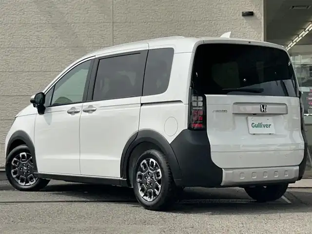 ホンダ フリード クロスター 兵庫県 2025(令7)年 0.1万km未満 パール 登録済未使用車/両側パワースライドドア/衝突軽減ブレーキ/レーダークルーズコントロール/コーナーセンサー/ブラインドスポットモニター/ハーフレザーシート/シートヒーター/電動パーキングブレーキ/オートホールド/革巻きステアリング/ステアリングリモコン/スマートキー/スペアキー/電動格納ミラー