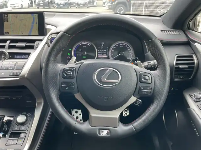 レクサス ＮＸ 300h Fスポーツ 岩手県 2014(平26)年 6.1万km ソニッククォーツ 純正SDナビ/（フルセグTV/CD/DVD/Bluetooth）/全方位カメラ/レーダークルーズコントロール/パドルシフト/ステアリングヒーター/前後ドライブレコーダー/シートヒーター /ベンチレーション/BSM/パワーバックドア /フォグライト /衝突軽減ブレーキ