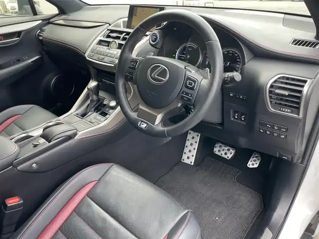 レクサス ＮＸ 300h Fスポーツ 岩手県 2014(平26)年 6.1万km ソニッククォーツ 純正SDナビ/（フルセグTV/CD/DVD/Bluetooth）/全方位カメラ/レーダークルーズコントロール/パドルシフト/ステアリングヒーター/前後ドライブレコーダー/シートヒーター /ベンチレーション/BSM/パワーバックドア /フォグライト /衝突軽減ブレーキ