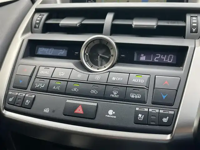 レクサス ＮＸ 300h Fスポーツ 岩手県 2014(平26)年 6.1万km ソニッククォーツ 純正SDナビ/（フルセグTV/CD/DVD/Bluetooth）/全方位カメラ/レーダークルーズコントロール/パドルシフト/ステアリングヒーター/前後ドライブレコーダー/シートヒーター /ベンチレーション/BSM/パワーバックドア /フォグライト /衝突軽減ブレーキ
