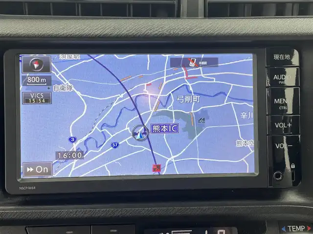 トヨタ アクア L 熊本県 2015(平27)年 3.9万km クールソーダメタリック 純正ナビNSCP-W64（ＣＤ・ＳＤ・ＢＴ・ワンセグ）/社外前方ドライブレコーダー　/バックカメラ　/横滑り防止　/社外フロアマット　/社外１４インチＡＷ　/リモコンキー　/スペアキー１本　/ドアバイザー　/取扱説明書