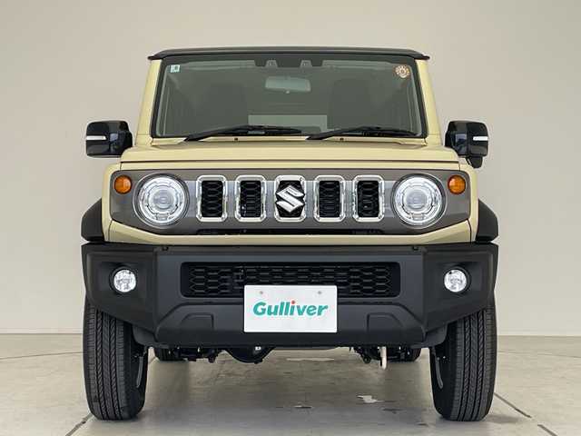 スズキ ジムニー ノマド FC 愛知県 2025(令7)年 0.1千km ベージュ 登録済未使用車/レーダークルーズコントロール/シートヒーター/コーナーセンサー/純正アルミホイール/LEDヘッドライト/オートマチックハイビーム/衝突軽減システム/ステアリングスイッチ/スマートキー/プッシュスタート