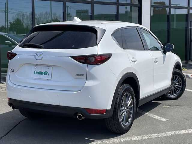 マツダ ＣＸ－５ XD Lパッケージ 道東・釧路十勝 2019(平31)年 7.6万km スノーフレイクホワイトパールマイカ 4WD/純正ナビ/(CD/DVD/Bluetooth/フルセグTV/USB)/全方位カメラ/前後ドライブレコーダー/ステアリングヒーター/前席シートヒーター/前席パワーシート/レザーシート/パワーバックドア /衝突軽減ブレーキ/レーダークルコン/ETC/スマートキー/LEDヘッドライト/Aハイビーム/純正17インチOPアルミ