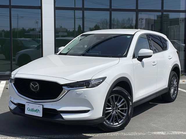 マツダ ＣＸ－５ XD Lパッケージ 道東・釧路十勝 2019(平31)年 7.6万km スノーフレイクホワイトパールマイカ 4WD/純正ナビ/(CD/DVD/Bluetooth/フルセグTV/USB)/全方位カメラ/前後ドライブレコーダー/ステアリングヒーター/前席シートヒーター/前席パワーシート/レザーシート/パワーバックドア /衝突軽減ブレーキ/レーダークルコン/ETC/スマートキー/LEDヘッドライト/Aハイビーム/純正17インチOPアルミ