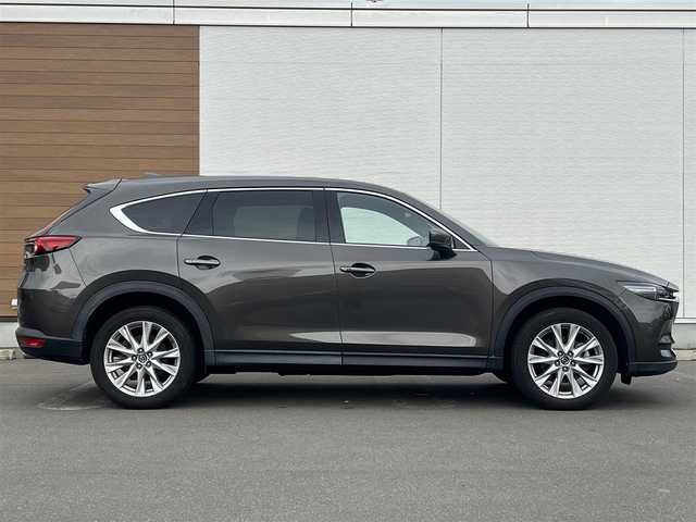マツダ ＣＸ－８ XD プロアクティブ 道東・釧路十勝 2018(平30)年 5.3万km チタニウムフラッシュマイカ 4WD/7人乗り/純正メモリーナビ/  (DVD/CD/フルセグTV/Bluetooth)/全方位カメラ/スマートシティブレーキサポート(SBS)/リアパーキングセンサー/レーダークルーズコントロール/アダプティブLEDヘッドライト(ALH)/ハイビームコントロールシステム(HBC)/レーンキープアシストシステム(LAS)/車線逸脱警報システム(LDWS)/ブラインドスポットモニタリング(BSM)/ドライバーアテンションアラート(DAA)/交通標識認識システム(TRS)/360°ビューモニター/フロントパーキングセンサー/LEDヘッドライト/リアフォグライト/フロントワイパーデアイサー/ウィンカーミラー/電動格納ミラー/ミラーヒーター/パワーシート(運転席メモリー機能付き)/シートヒーター(1/2列目)/USBソケット/アイドリングストップ/電動パーキングブレーキ(オートホールド機能付き)/スマートキー/エンジンプッシュスタート/スペアキー/取扱説明書/保証書/純正19インチアルミホイール