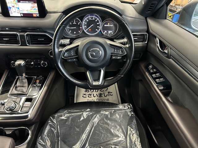 マツダ ＣＸ－８ XD プロアクティブ 道東・釧路十勝 2018(平30)年 5.3万km チタニウムフラッシュマイカ 4WD/7人乗り/純正メモリーナビ/  (DVD/CD/フルセグTV/Bluetooth)/全方位カメラ/スマートシティブレーキサポート(SBS)/リアパーキングセンサー/レーダークルーズコントロール/アダプティブLEDヘッドライト(ALH)/ハイビームコントロールシステム(HBC)/レーンキープアシストシステム(LAS)/車線逸脱警報システム(LDWS)/ブラインドスポットモニタリング(BSM)/ドライバーアテンションアラート(DAA)/交通標識認識システム(TRS)/360°ビューモニター/フロントパーキングセンサー/LEDヘッドライト/リアフォグライト/フロントワイパーデアイサー/ウィンカーミラー/電動格納ミラー/ミラーヒーター/パワーシート(運転席メモリー機能付き)/シートヒーター(1/2列目)/USBソケット/アイドリングストップ/電動パーキングブレーキ(オートホールド機能付き)/スマートキー/エンジンプッシュスタート/スペアキー/取扱説明書/保証書/純正19インチアルミホイール