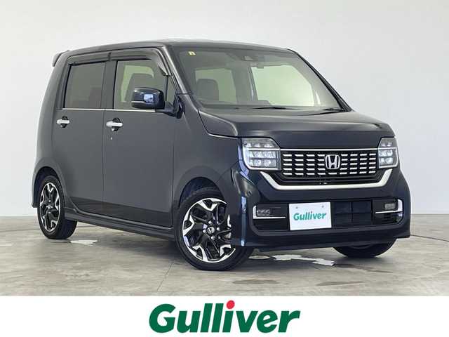 ホンダ Ｎ ＷＧＮ カスタム Lターボ ホンダS 群馬県 2020(令2)年 3.4万km ミッドナイトブルービームM 純正８型ナビ　フルセグＴＶ　カープレイ対応　バックカメラ　ハーフレザー　シートヒーター　ドラレコ　ホンダセンシング　衝突軽減　追従クルコン　ＬＥＤオートライト　電動パーキング　革調シートカバー　リヤパーキングセンサー　禁煙車