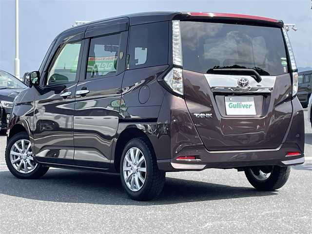 トヨタ タンク G 島根県 2017(平29)年 8.9万km プラムブラウンパールクリスタルシャイン 純正9インチナビ/CD/DVD/DTV/Bluetooth/バックカメラ/両側パワースライドドア /LEDオートライト/クルーズコントロール/スマートキー/プッシュスタート /ETC/純正フロアマット/純正ドアバイザー