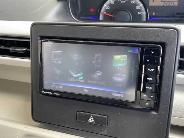 スズキ ワゴンＲ FA 愛知県 2018(平30)年 2.5万km ピュアホワイトP SDナビ/フルセグ/CD DVD/Bluetooth/バックカメラ/ドライブレコーダー/ETC/横滑り防止装置/リモコンキー