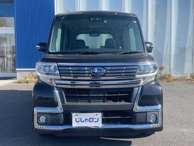 スバル シフォン カスタムR リミテッド スマートアシスト 福島県 2017(平29)年 9万km ブラックマイカメタリック (株)IDOMが運営する【じしゃロンいわき店】の自社ローン対象車両になります。こちらは現金ご利用時の価格です。自社ローンご希望の方は別途その旨お申付け下さい。//登録時89735km/LEDヘッドライト/純正フォグ/純正アルミ14インチ/パワースライドドア/社外ナビ・TV/　CD/DVD/BT/フルセグ/バックカメラ/オートリトラクタルミラー/ミラーウィンカー/純正フロアマット/ドアバイザー/ETC/ドラレコ