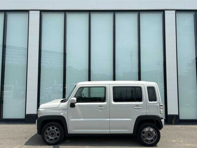 スズキ ハスラー HYBRID G 大阪府 2024(令6)年 0.8万km ソフトベージュメタリック 社外ナビ　/   TV/CD/DVD/Bluetooth/バックモニター/衝突軽減ブレーキ/コーナーセンサー/横滑り防止装置/前席シートヒーター　/追従クルーズコントロール/レーンキープアシスト　/アイドリングストップ　/オートマチックハイビーム/純正フロアマット　/プッシュスタート　/スマートキー/LED　/禁煙車