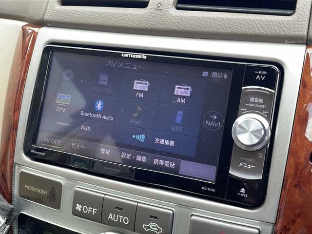 トヨタ イプサム 240i アルカンターラ 宮城県 2004(平16)年 13.7万km ホワイトパールマイカ ・4WDパートタイム・カロッツェリアSDナビ（CD.DVD.SD.BT）・フルセグTV・ETC・社外LEDヘッドライト・フォグランプ・オートエアコン・リモコンキー・純正16インチアルミホイール・純正フロアマット