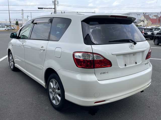 トヨタ イプサム 240i アルカンターラ 宮城県 2004(平16)年 13.7万km ホワイトパールマイカ ・4WDパートタイム・カロッツェリアSDナビ（CD.DVD.SD.BT）・フルセグTV・ETC・社外LEDヘッドライト・フォグランプ・オートエアコン・リモコンキー・純正16インチアルミホイール・純正フロアマット