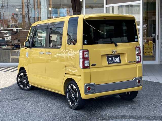 ダイハツ ウェイク G SA 福島県 2015(平27)年 3万km フェスタイエロー 純正ナビ/バックカメラ/両側パワースライドドア/オートライト/LEDヘッドライト/衝突軽減ブレーキ/ドライブレコーダー/スマートキー/ETC