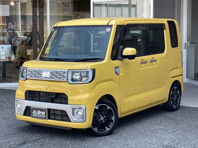 ダイハツ ウェイク G SA 福島県 2015(平27)年 3万km フェスタイエロー 純正ナビ/バックカメラ/両側パワースライドドア/オートライト/LEDヘッドライト/衝突軽減ブレーキ/ドライブレコーダー/スマートキー/ETC