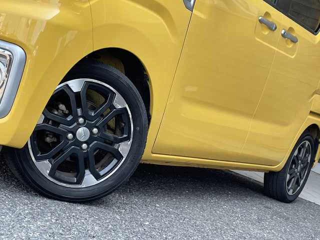 ダイハツ ウェイク G SA 福島県 2015(平27)年 3万km フェスタイエロー 純正ナビ/バックカメラ/両側パワースライドドア/オートライト/LEDヘッドライト/衝突軽減ブレーキ/ドライブレコーダー/スマートキー/ETC