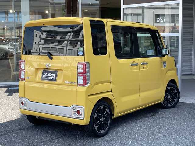 ダイハツ ウェイク G SA 福島県 2015(平27)年 3万km フェスタイエロー 純正ナビ/バックカメラ/両側パワースライドドア/オートライト/LEDヘッドライト/衝突軽減ブレーキ/ドライブレコーダー/スマートキー/ETC